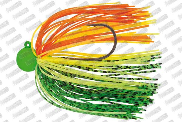 DAÏWA Tournament Rubber Jig SaqSas RH 10g #GYO