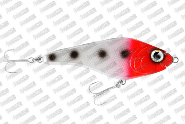 SPRO The Rapper 128 SS #202 Dotted Red Haed