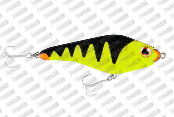 SPRO The Rapper 128 SS #201 Yellow Tiger With  Lipstick