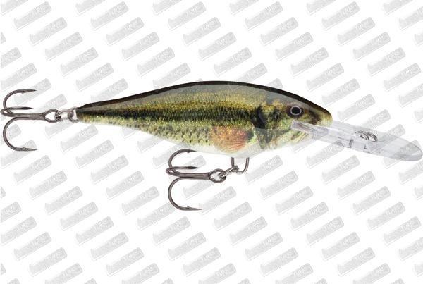 RAPALA Shad Rap SR 09 #LBL