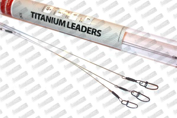 ROZEMEIJER Titanium Leaders 30lb - 30cm
