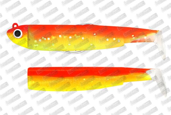 FIIISH Black Minnow Combo 90 Shore 5g #Orange/Jaune