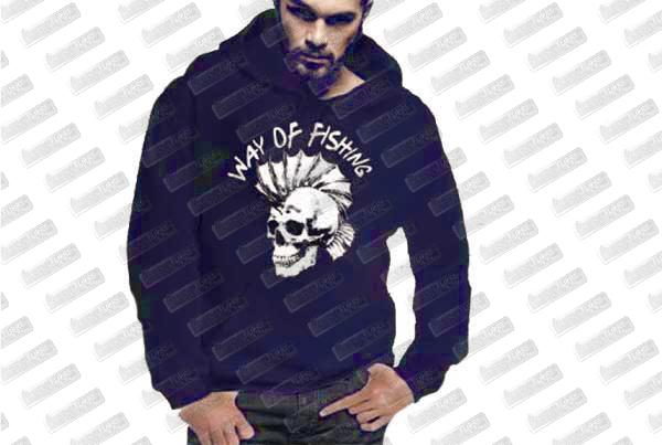 WOF Sweet à capuche Navy #XL