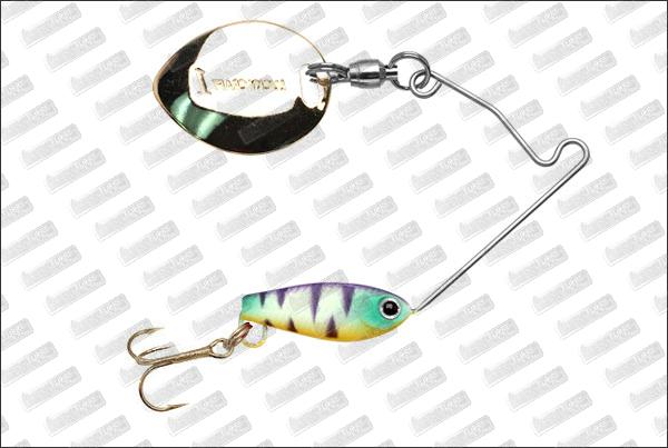 LUCKY CRAFT Aera's 3/16oz #Mat Tiger