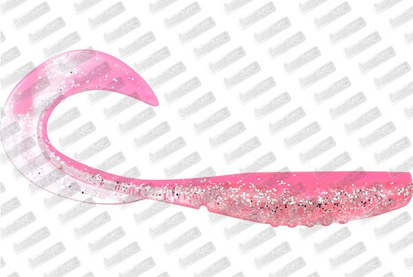 MEGABASS XLayer Curly 3.5'' #Pink Glitter