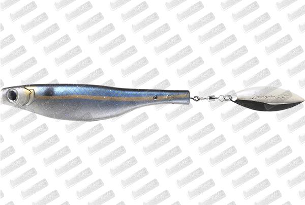 A BAND OF ANGLERS Hyperlastics Dartspin Pro 5 1/2 #Blue Back/Silver