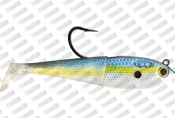  BAND OF ANGLERS Spooltek Fatty 4'' #Threadfin Shad