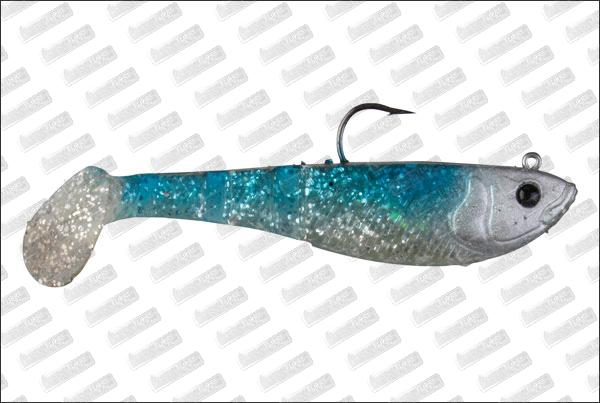 SAVAGE GEAR SG 4Play Shad 7,2 cm #02 Blue Silver