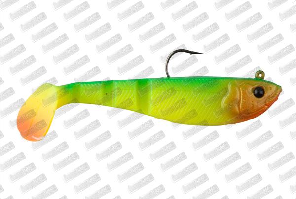 SAVAGE GEAR SG 4Play Shad 7,2 cm #05 Fluo Green Yellow